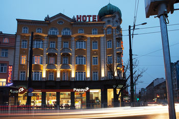Hotel Front - Evening or Night
